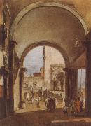 Francesco Guardi An Architectural Caprice china oil painting reproduction